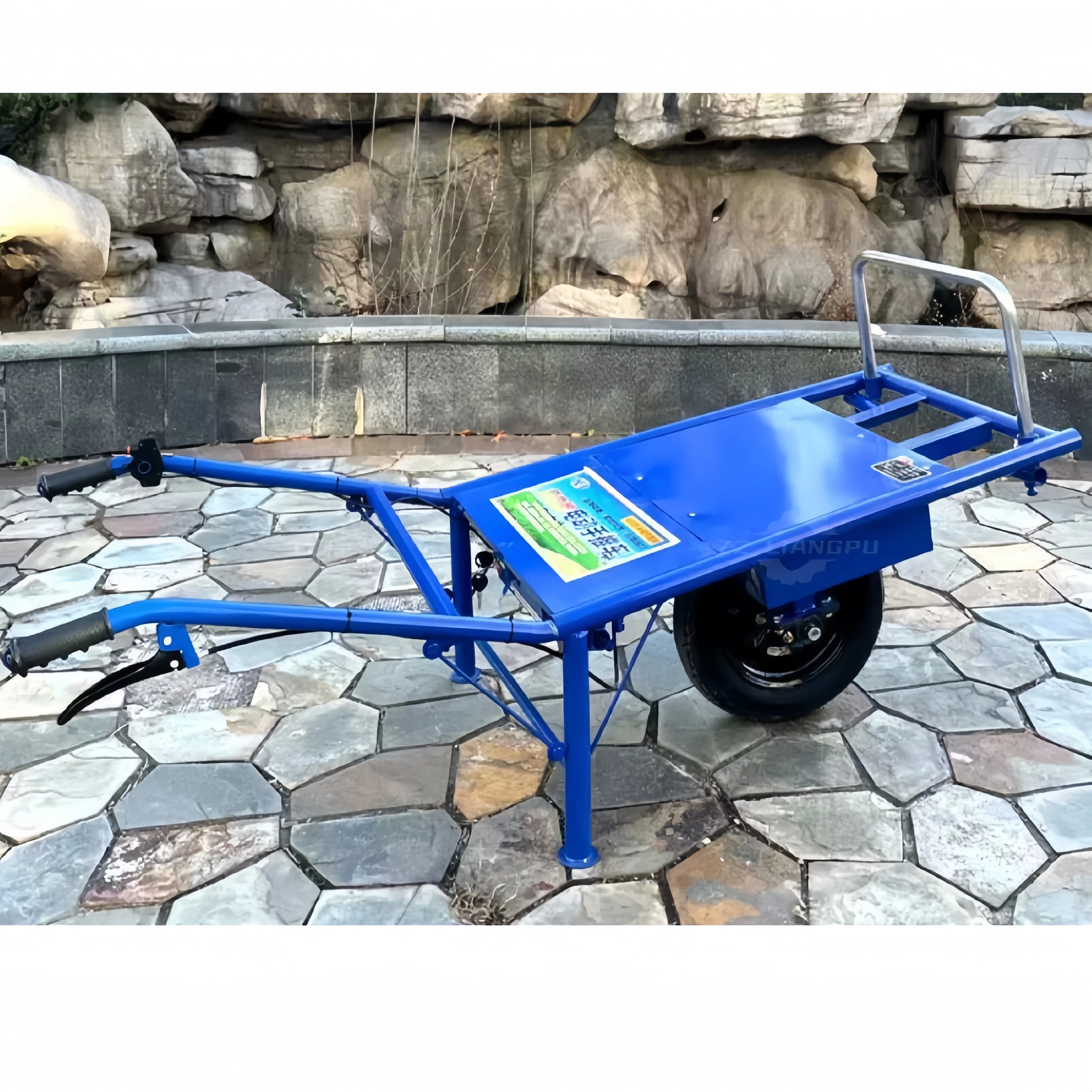 

Electric Trolley Motor 48V High Power Orchard Climbing Electric Wheelbarrow for Agricultural Use
