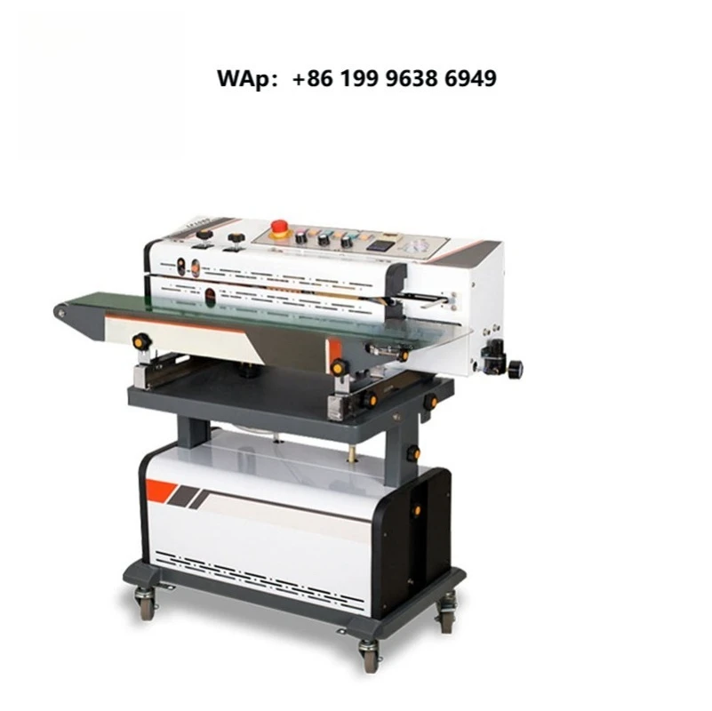 Automatic Vertical Continuous Pouch Sealing Machine Heat Bag Band Plastic Sealer Machine for Plastic Bag