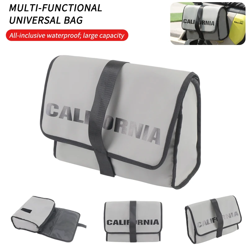 

Motorcycle Waterproof Bag Front Storage Bag Mopeds hanging bag buckle Tool Bag Accessories