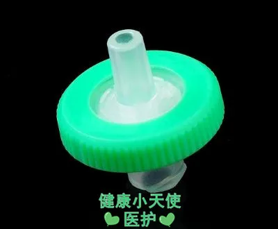 3μm large pore size water system needle filter head microporous filtration membrane water phase 13mm