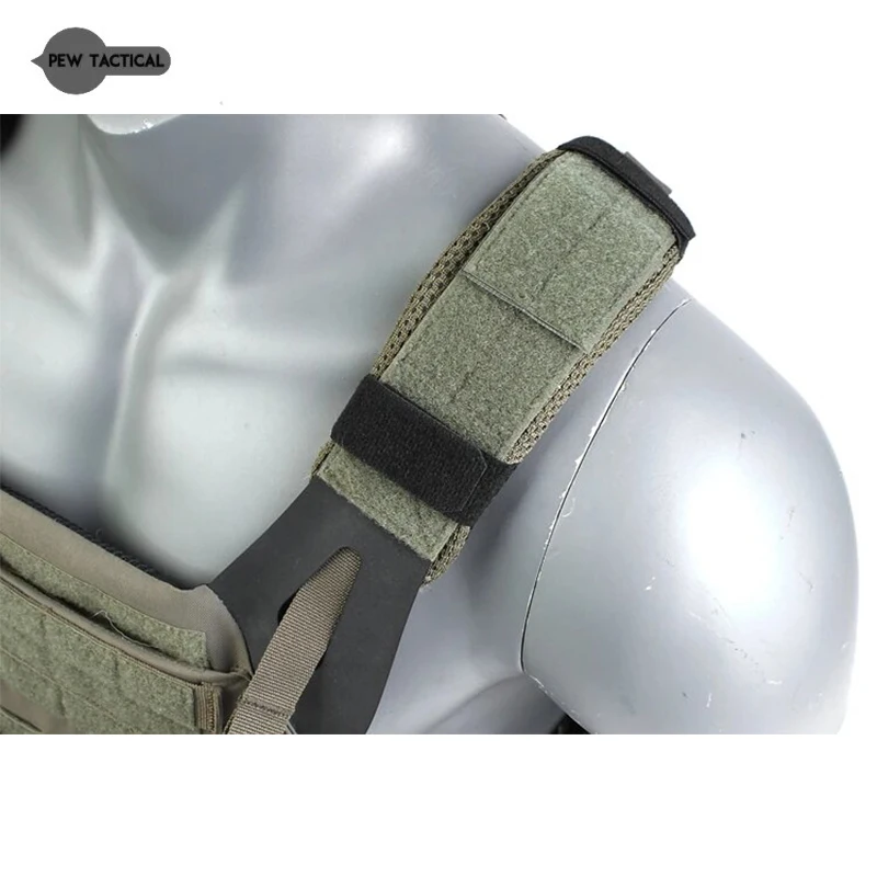 

PEW ТАКТИЧЕСКИЙ ремень для жилета, наплечники, дышащая сетчатая подушка, наплечник для LV119 JPC2.0 AVS FCSK FCPC, держатель пластин для жилета