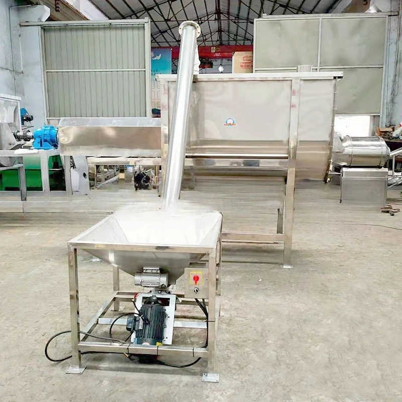 Corn flour baking powder dry powder fully enclosed stainless steel mixer