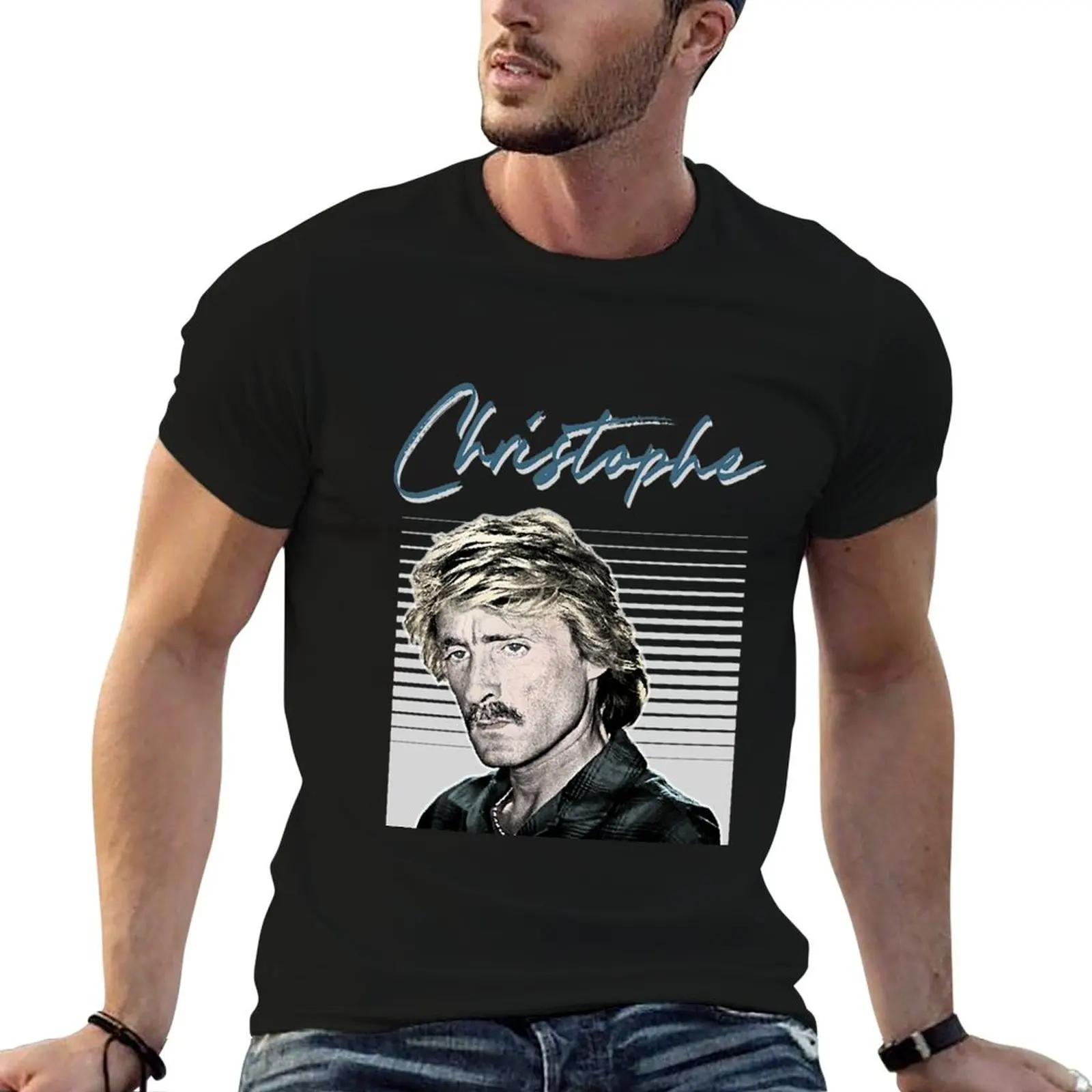 

Christophe, Daniel Bevilacqua T-Shirt vintage graphic tee vintage clothes t shirts for men cotton