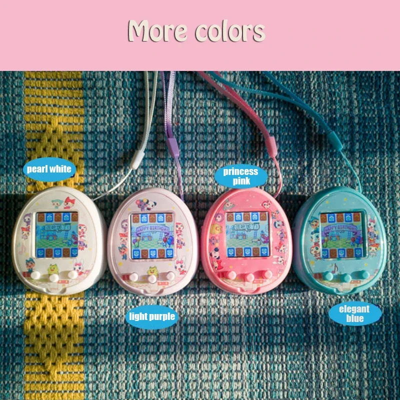 Tamagotchi Electronic Pets Toys for Children Color Screen USB Charge Interactive Virtual Pet Child Toy for Kids Christmas Gift