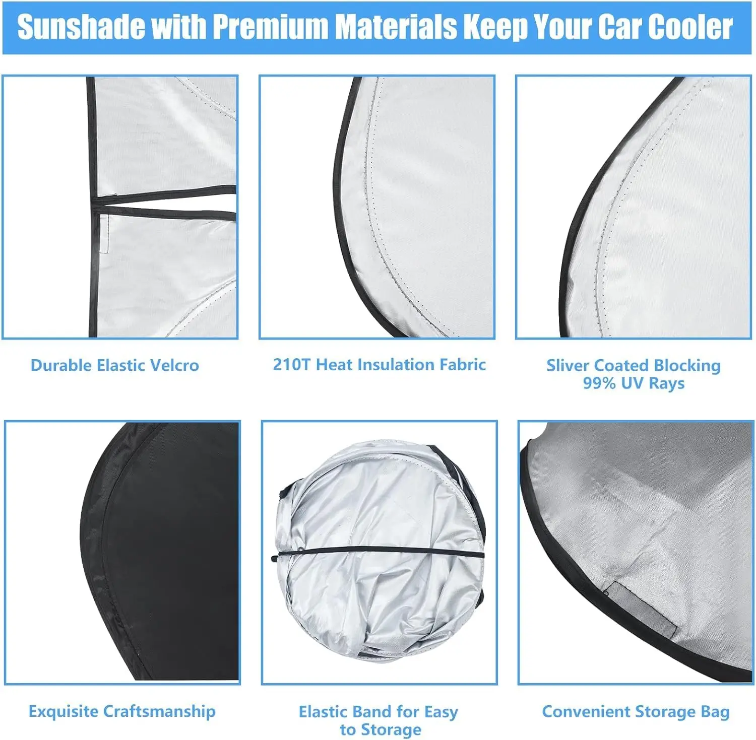 Pare-soleil de pare-brise de voiture personnalisé adapté 2010-2025 Dodge RAM 1500 2500 3500 accessoires de camion pare-soleil pliable pare-soleil protecteur F