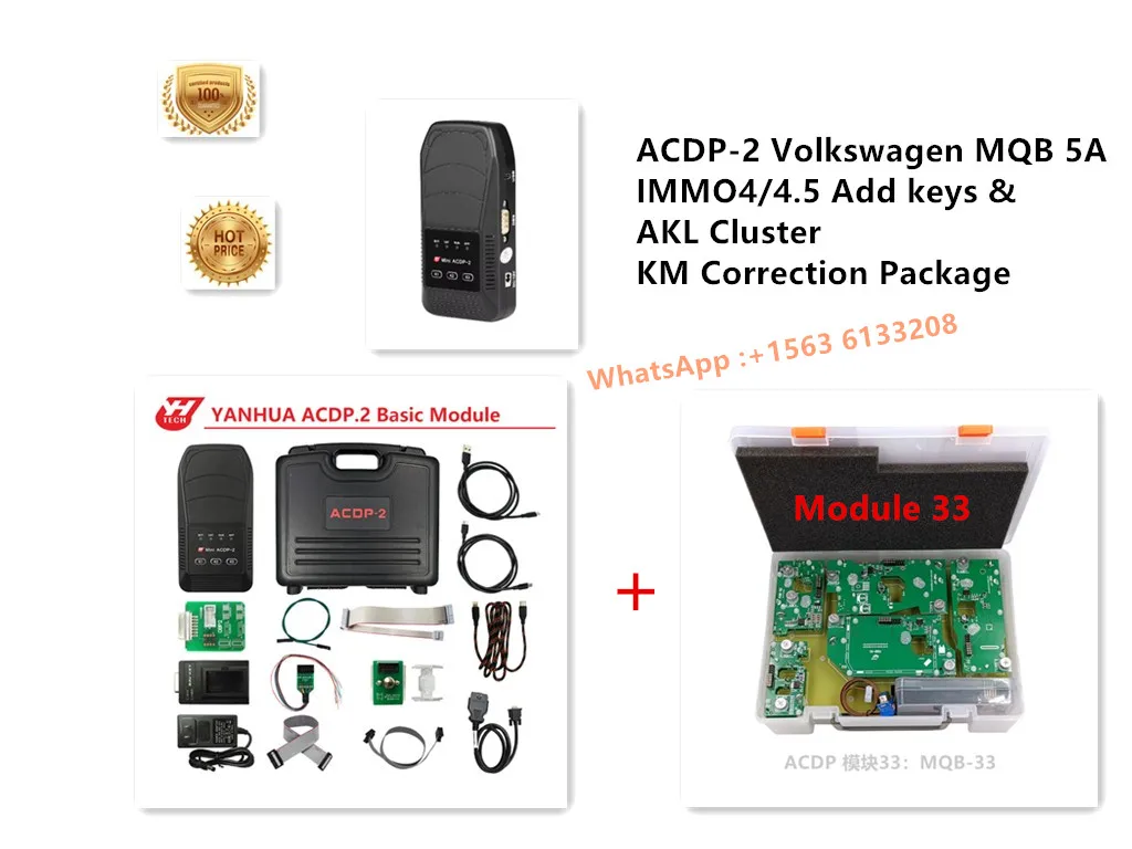 Module 33 MQB48: Lo Strumento Essenziale per la Programmazione delle Chiavi VW con Tutte le Chiavi Persi