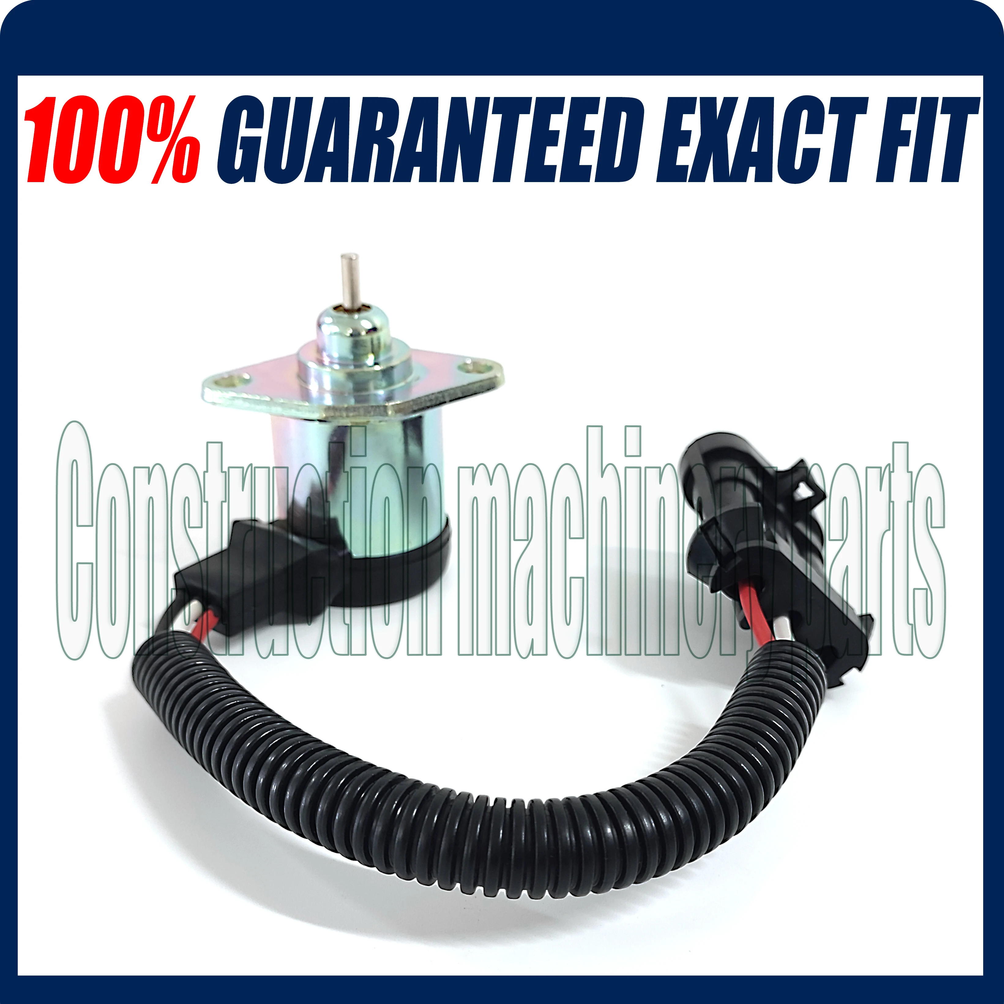 Imagem -06 - Nova 12v Fuel Shut Off Solenóide Fits Bobcat 6689034 S250 S300 S330 S750 S770 S850 A300