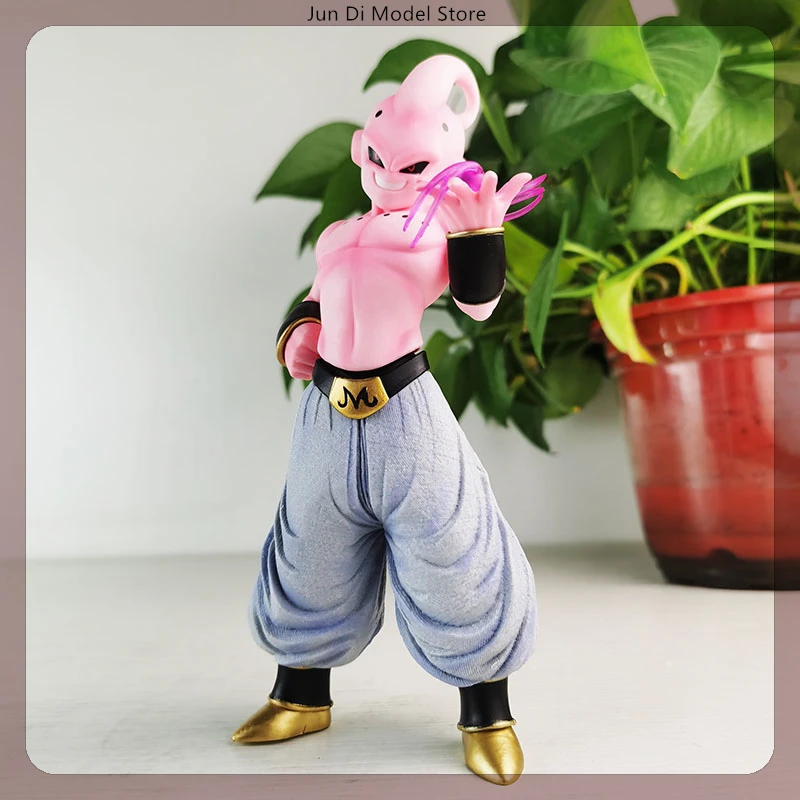 20cm Dragon Ball Majin Buu Anger Or Make A Face Anime Figure Model Boys Statue Collection Desktop Decoration Ornament Toys Gifts