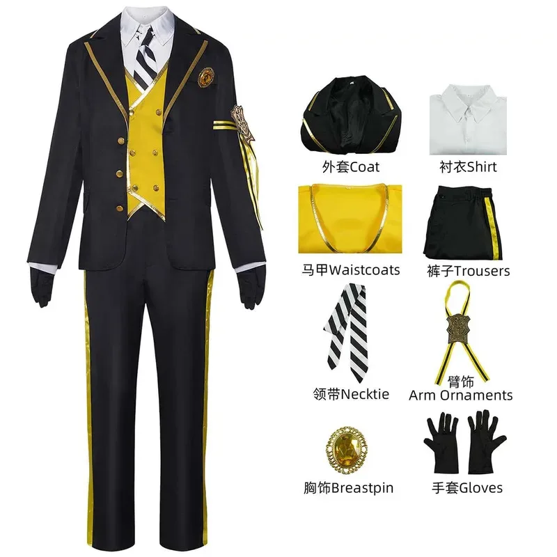 Костюм для косплея Twisted Wonderland Savanaclaw Ruggie Bucchi lf[5