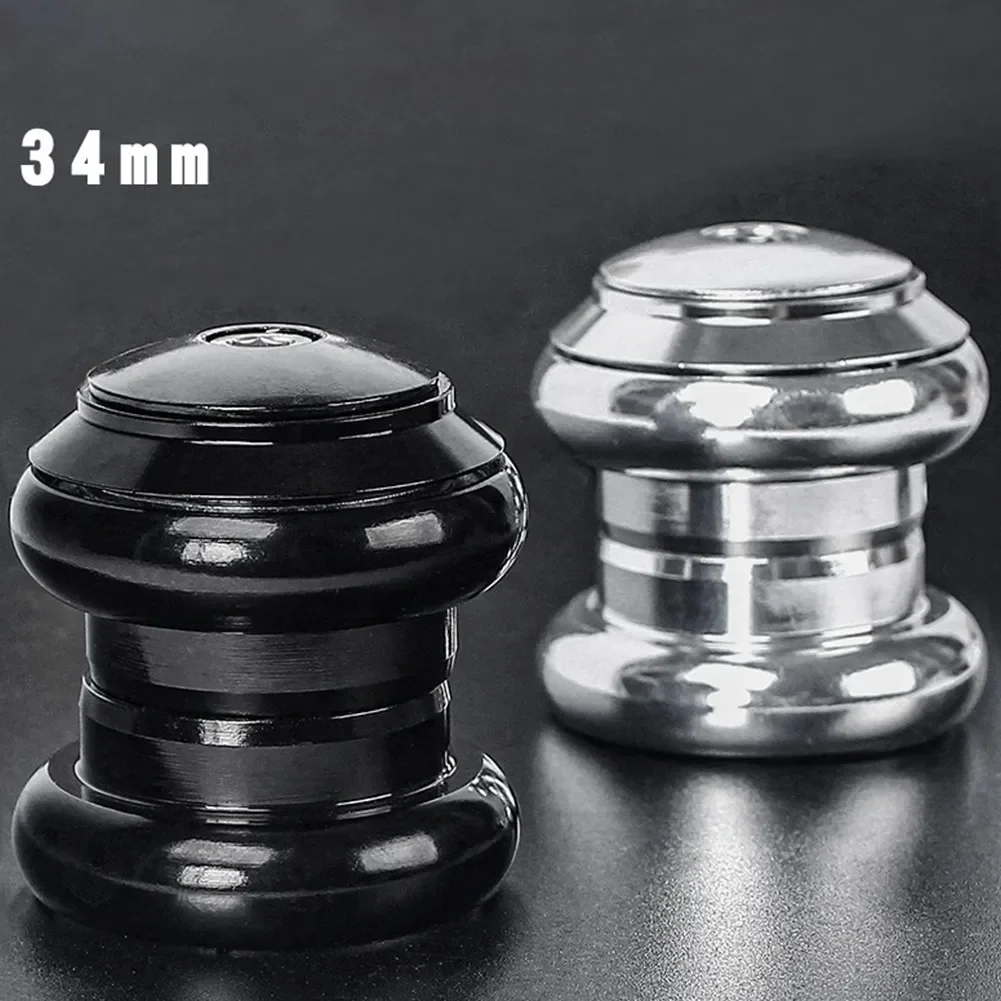 

Bearing Headset Bike Headset Black Double Bearing External Bearing 1-1/8" 34mm All Aluminum Alloy 7075-T6 MTB Road Bike