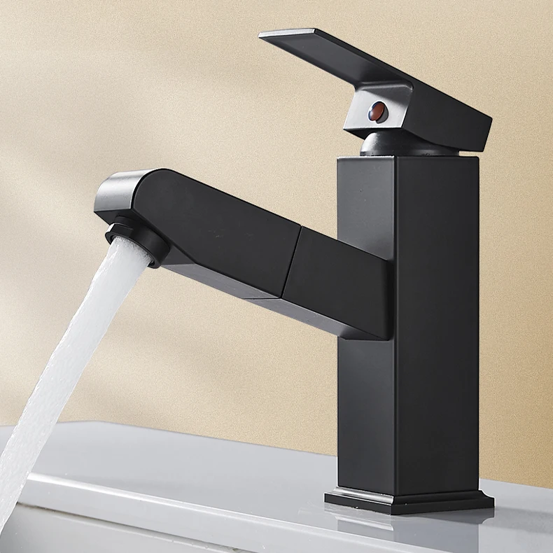 

/Modern Lavatory Single Handle Bathroom Faucet Stainless Steel Vanity Basin Sink Tap Hot and Cold Mixer Faucets Manufacturer