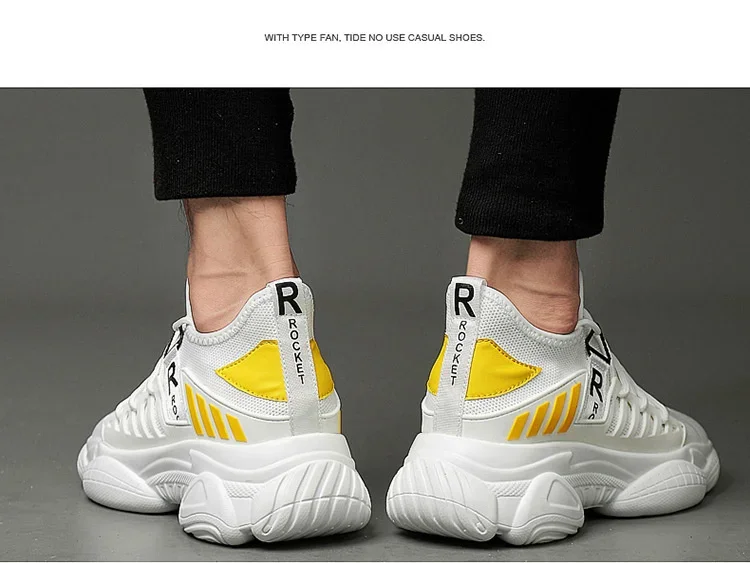 Herren-Schuhe mit verstecktem Absatz, atmungsaktive Sneaker, versteckte Absätze, erhältlich in den Höhen 8 cm und 6 cm, optional erhöhte Absatzhöhe, sportliche Schuhe für Männer, die größer wirken lassen. – Detail 12