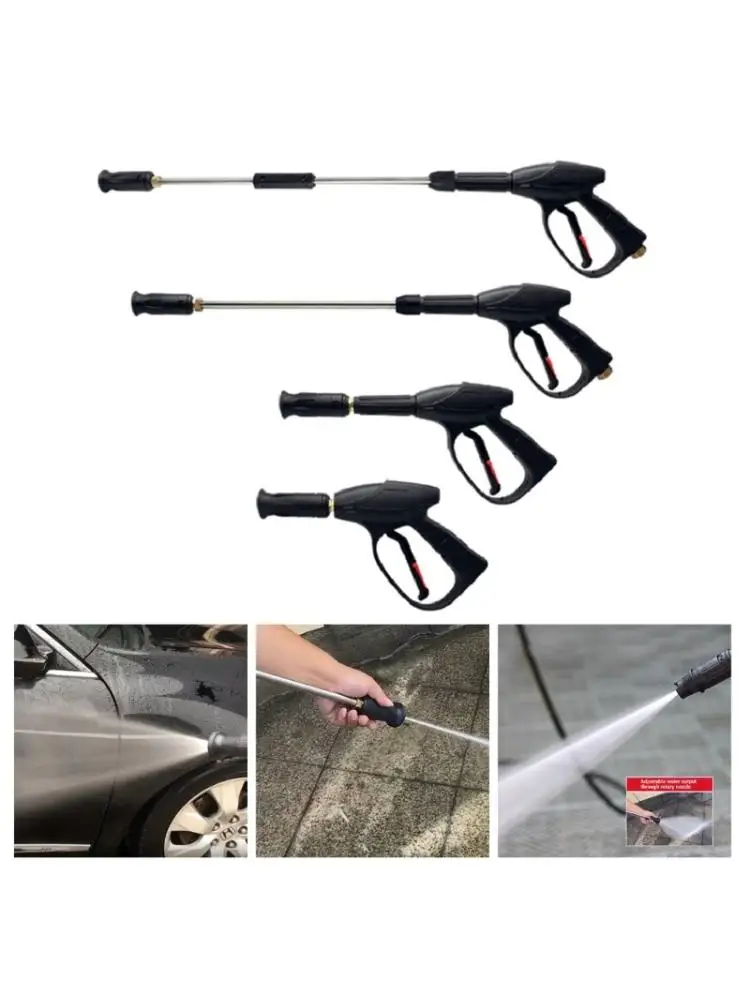 Turbos Washer Sprayer Guns Pistols High Pressure Water Jet for Gardening & Car Washing Garden Hose with Comfortable Grip 