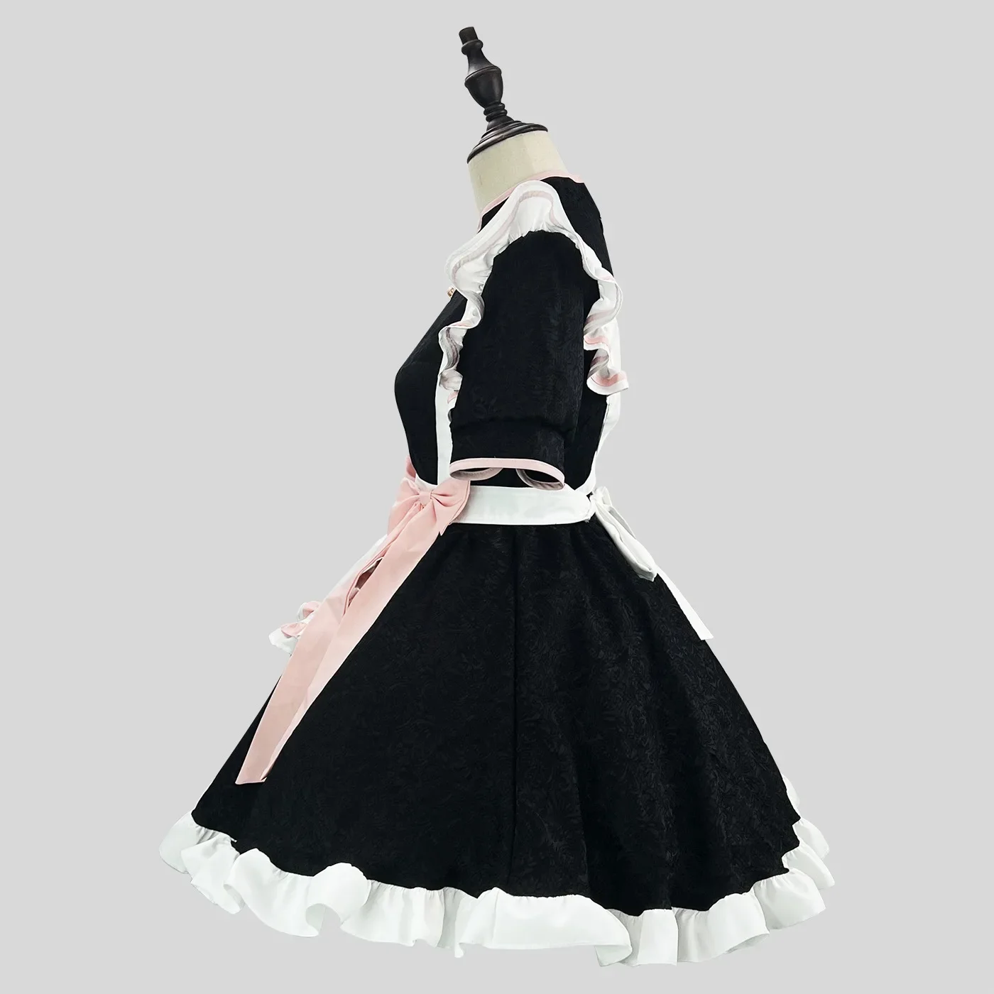 Disfraz de sirvienta Lolita para mujer, vestido Cheongsam con forma de corazón, fiesta de Halloween, camarera, juego de rol, espectáculo de animación, nuevo