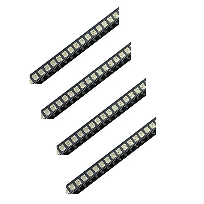 400PCS 3528 Amber+Yellow PLCC-4 Reverse Pole ,617Nm+587Nm , 50MA 2V 0.1W Bicolor SMD LED Lamps Light Beads LAYT67B