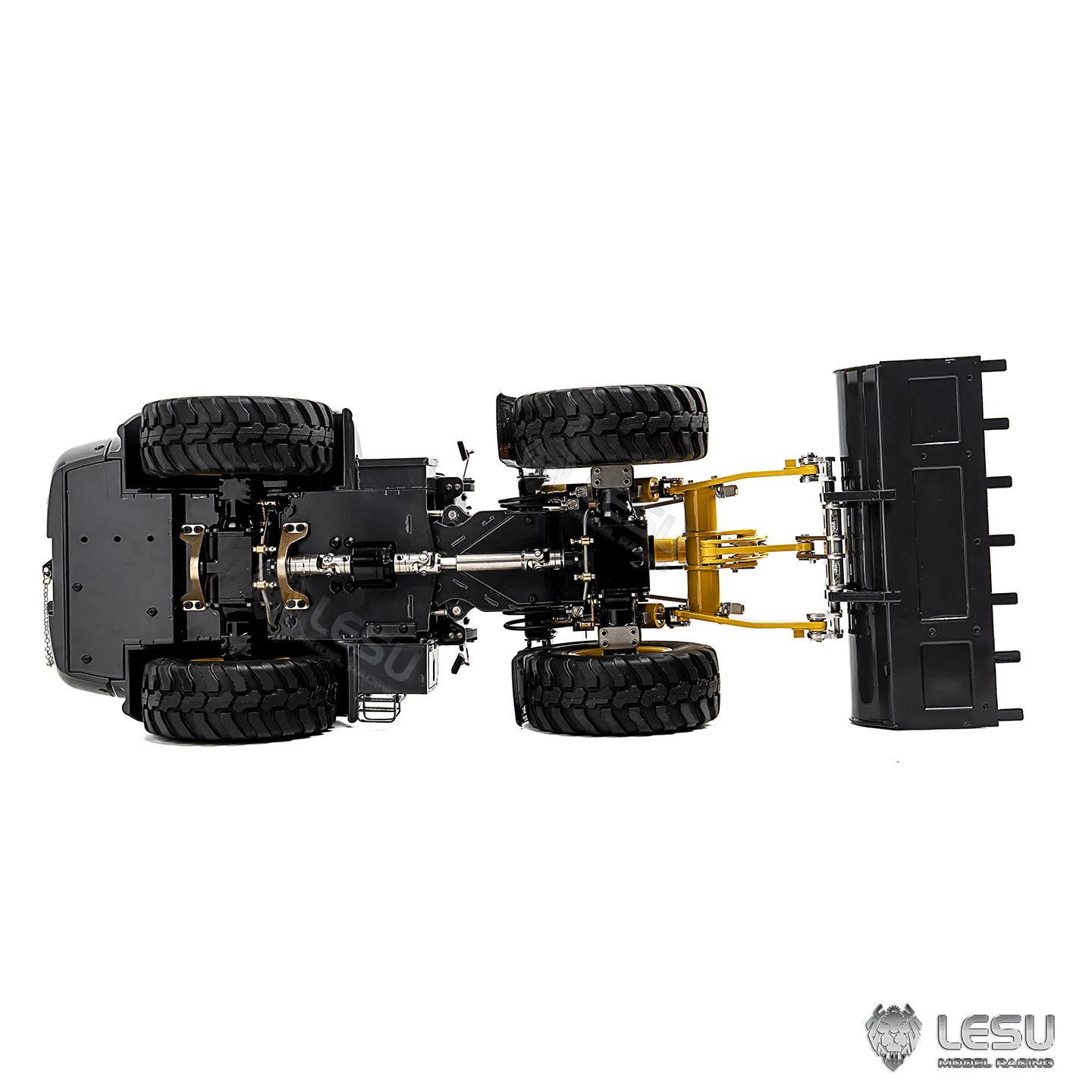 New Arrival LESU WA100 1/14 AOUE Hydraulic RC Loader Remote Control Cars Truck Machine Vehicle Motor Hobby Toys for Boys Gifts - Image 6