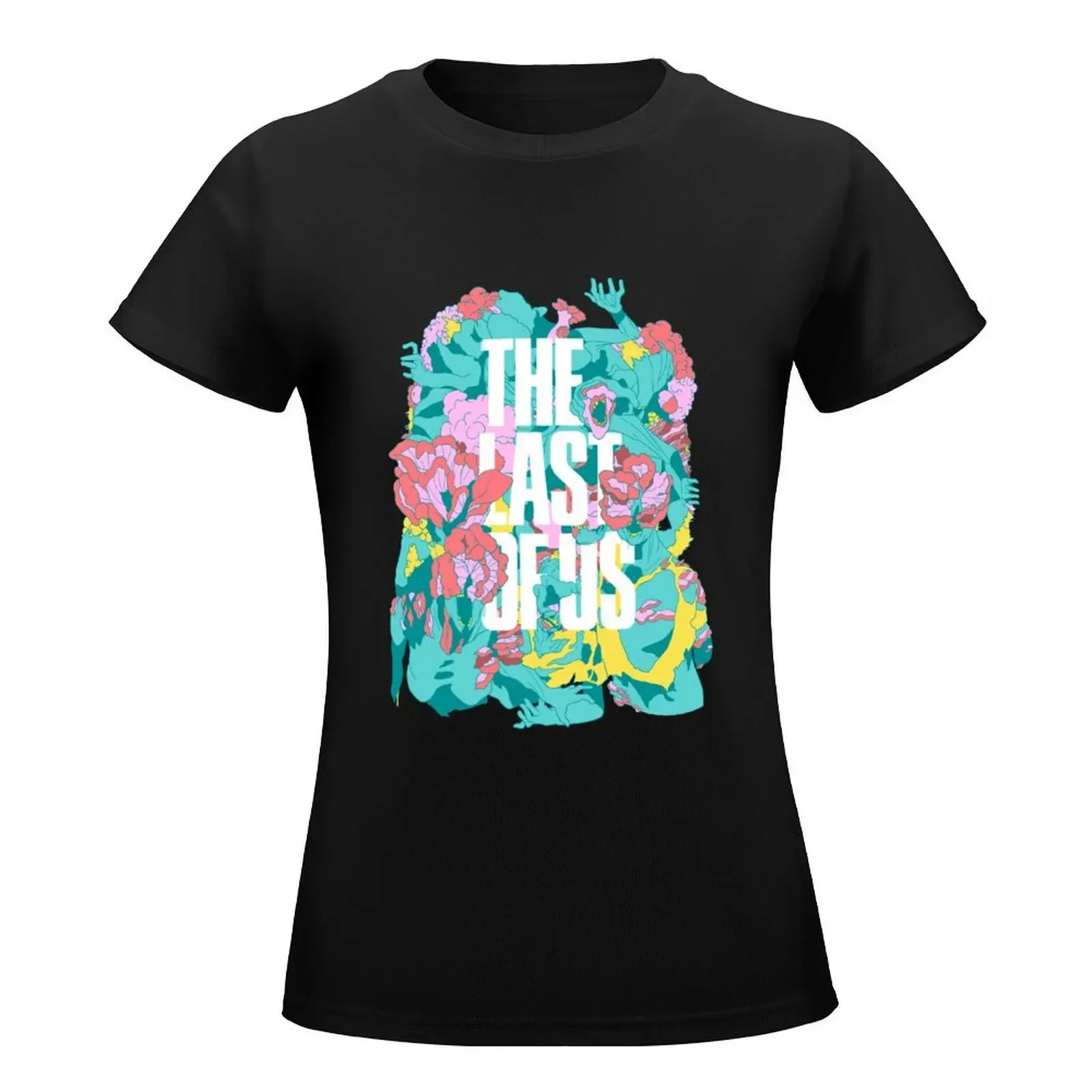 Clicker Horde (The Last of Us) T-Shirt Short sleeve tee hippie clothes Female clothing t shirt dress Women