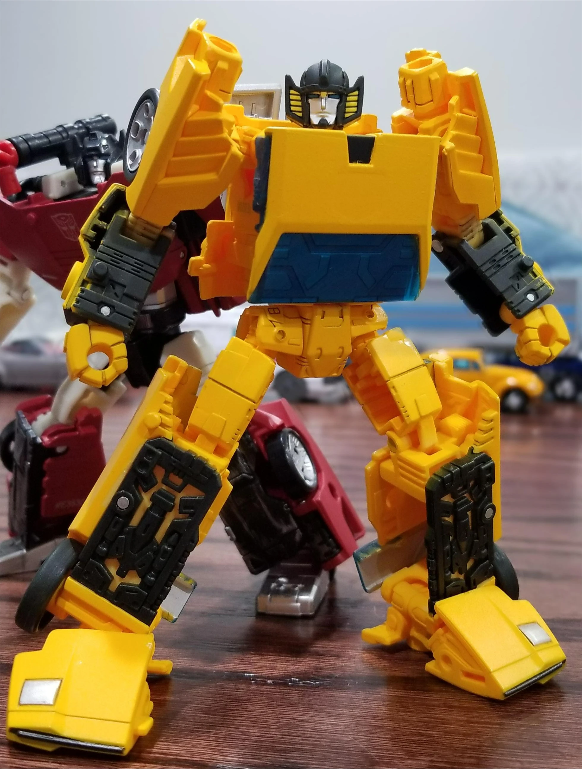 Hasbro Transformers Toys Generations War for Cybertron: Earthrise Deluxe WFC-E36 Sunstreaker Action Figure 5,5 pollici E8208