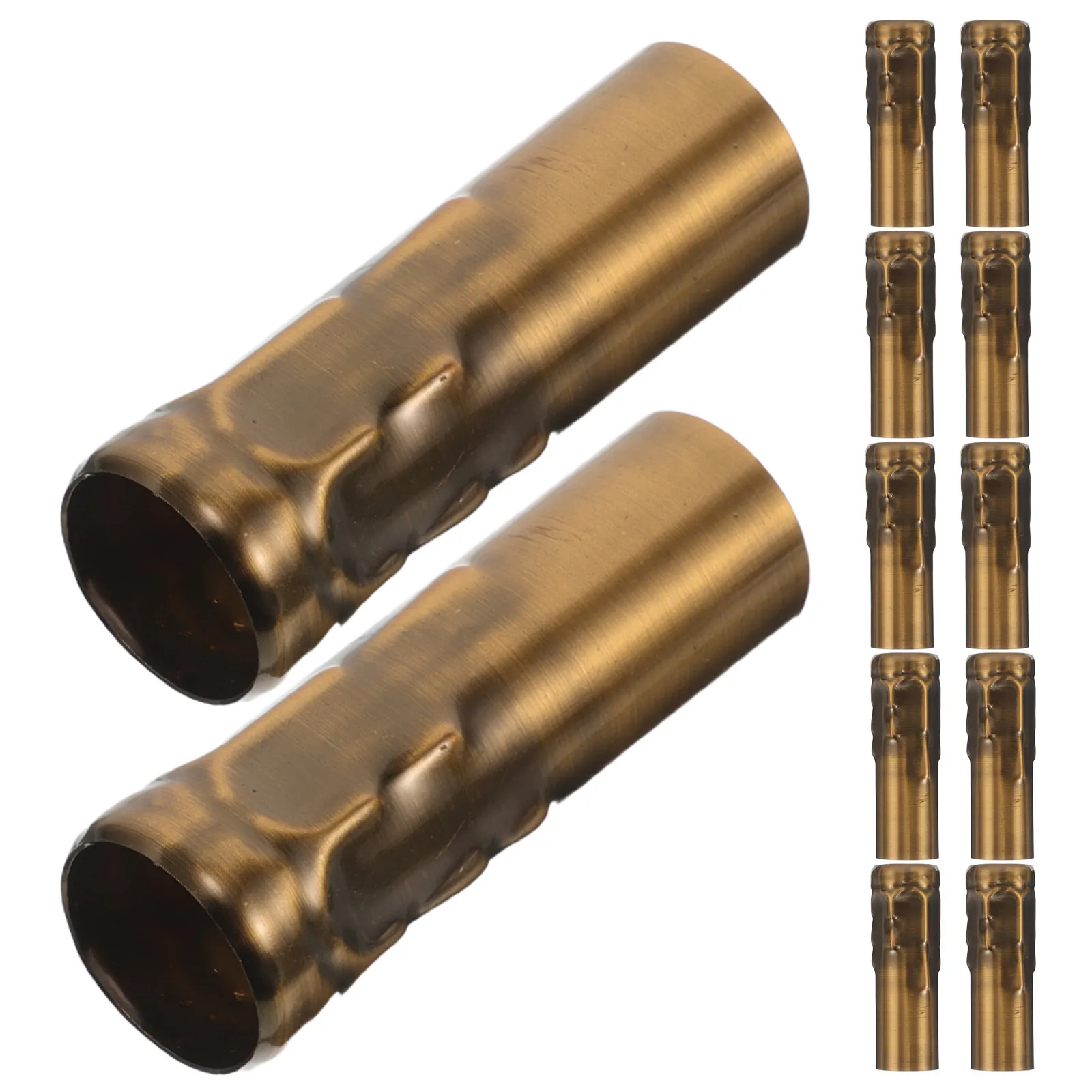 12 Pcs Light Sleeve Style Lamp Sleeves for Chandelier Lights Candlestick Covers Replacement Candelabra Socket