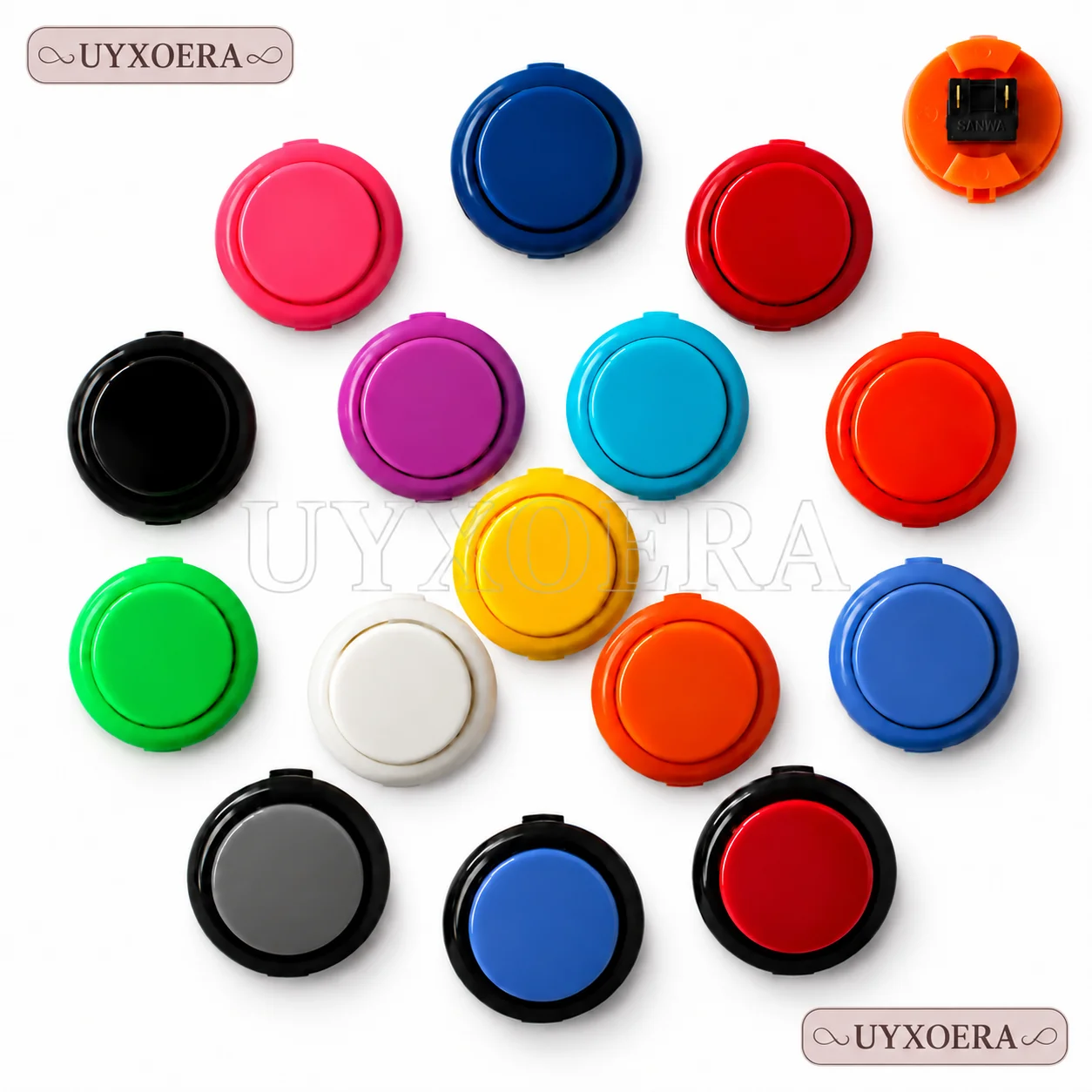 SANWA OBSF-30 30mm Snap-In Arcade Button Switch for Fight Stick Control Panel DIY Game Machine 1PC