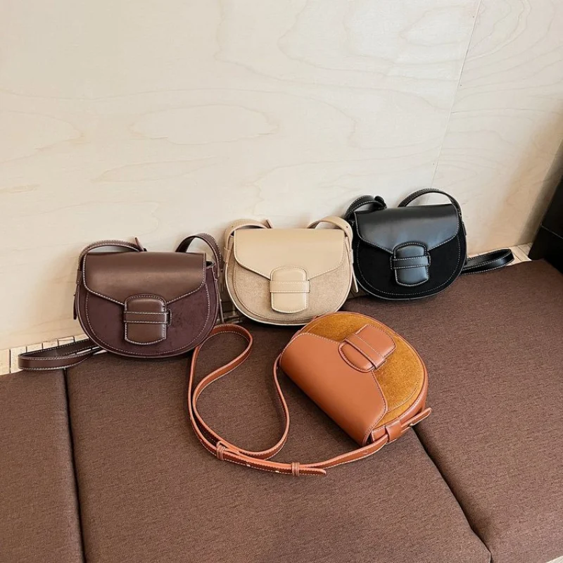 

2025 New High-end Ladies Leather Crossbody Bag Luxury Brand Famous Designer Vintage Elegant Paris​