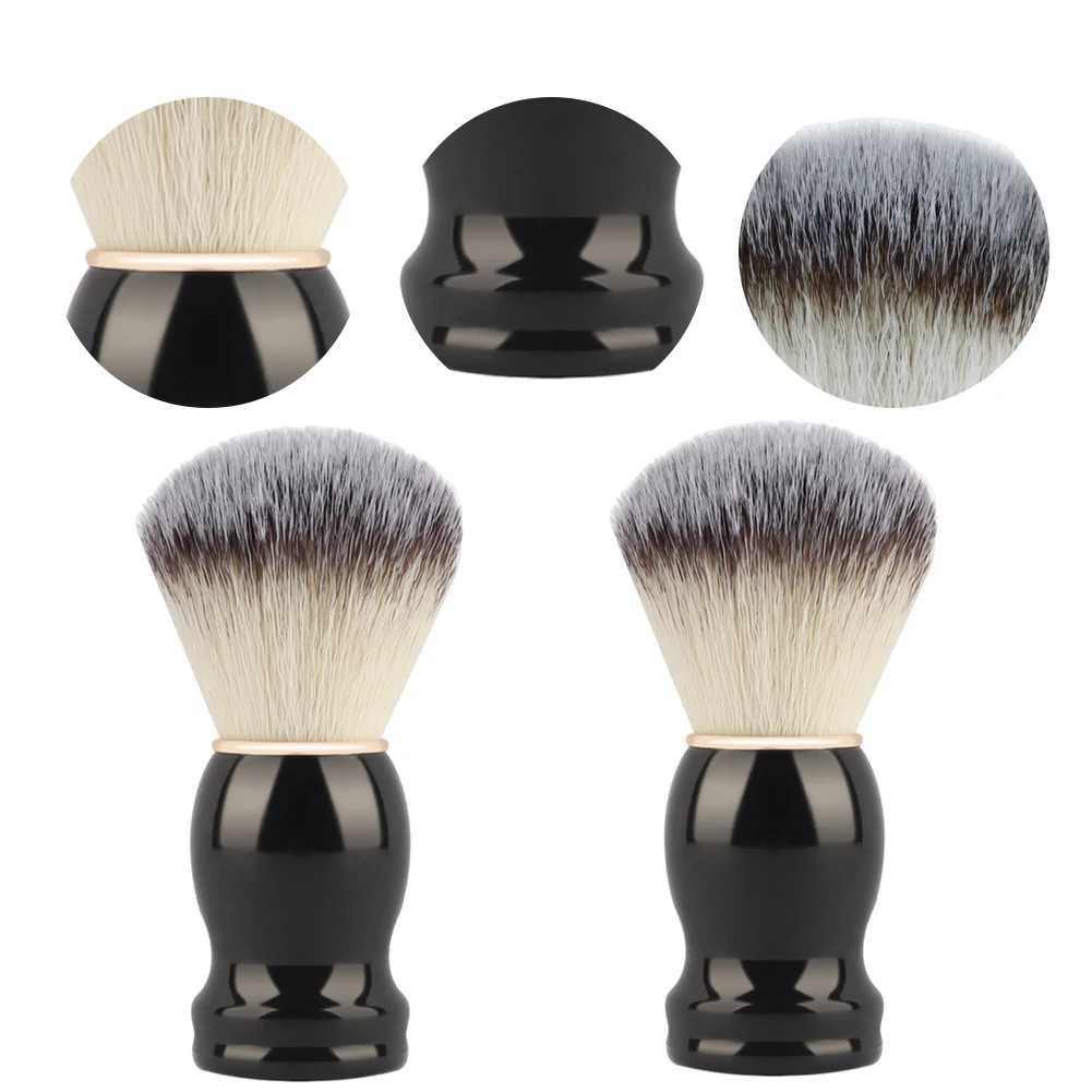 

Men Shaving Brush Shaving Tools Soft Bristle Face Cleaning Brush Ergonomic Handle for Father Boyfriend Husband