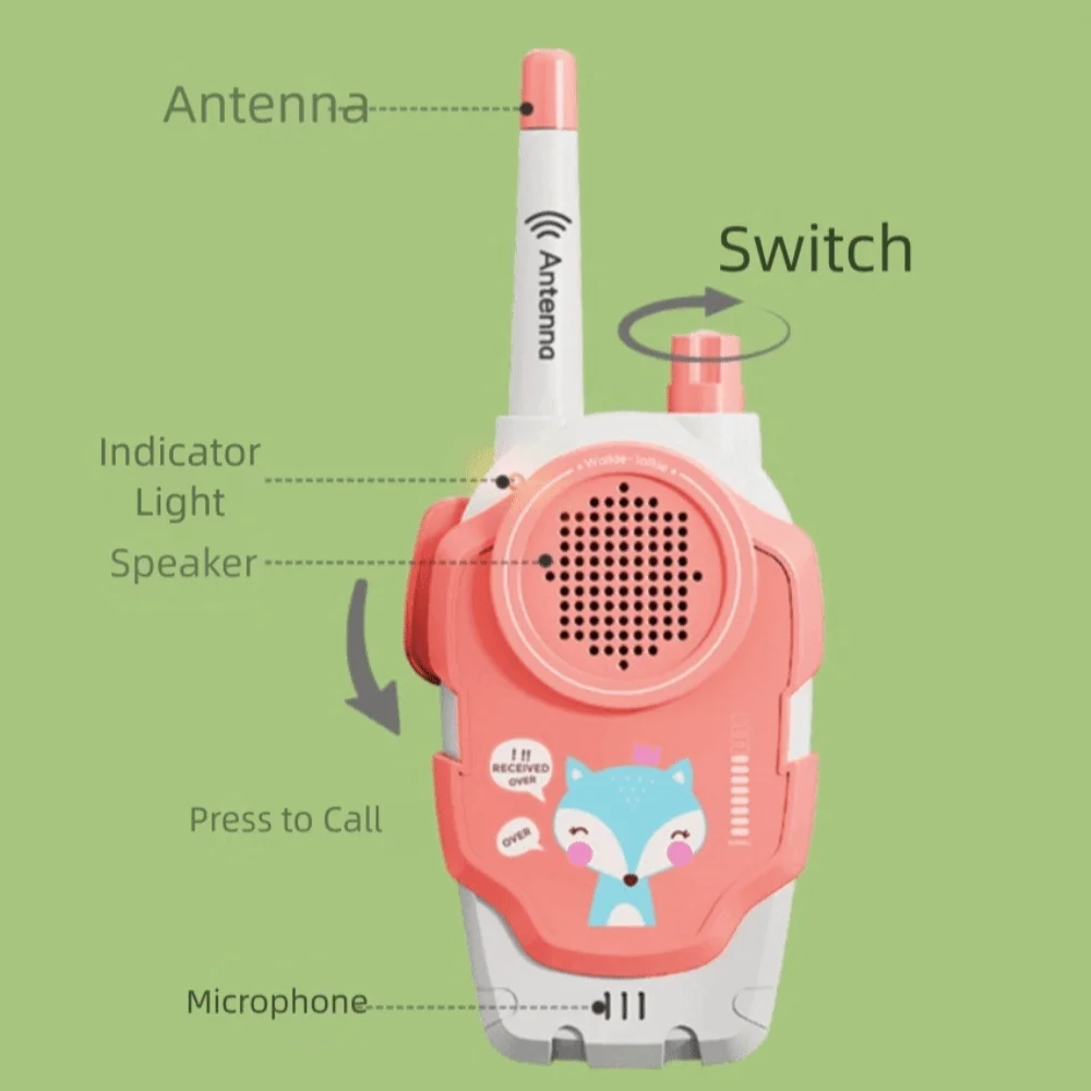 New Mini Walkie-Talkie Remote Intelligent Wireless Small Pager Communication Puzzle Home Use