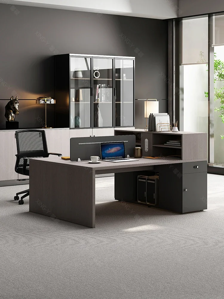 Nordic Staff Office Desk Simple Modern Staff Multi-desk Screen Bedroom Salon Computer Desk Work Mesa Secretary Office Furniture