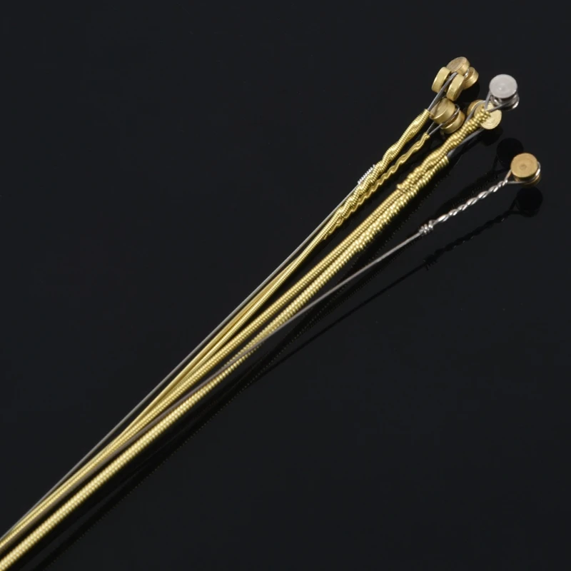 【MONDAY】12 Pcs Steel Strings Replacement for Acoustic Guitar New Silver+Brass