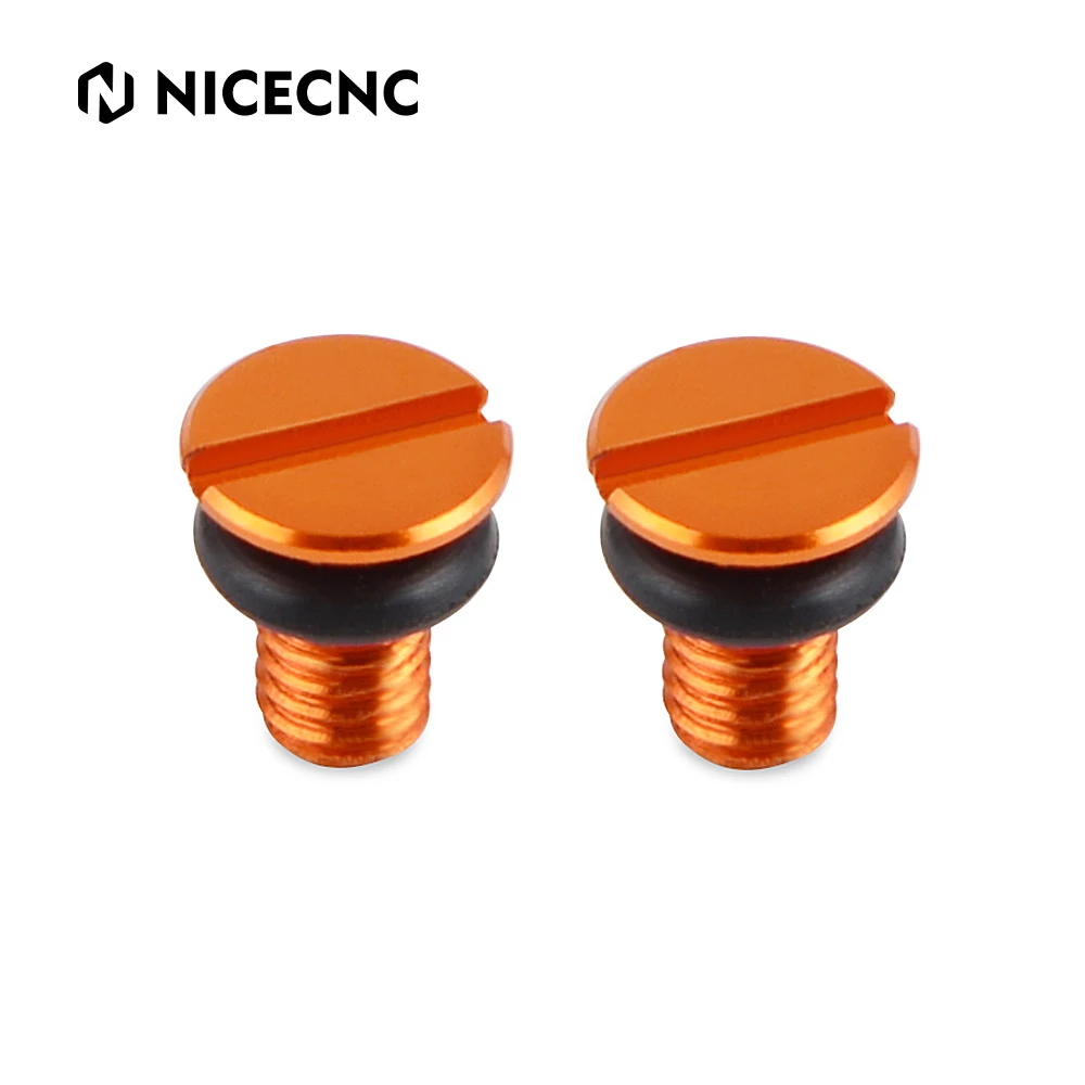 

NiceCNC Motorcycle M4*0.7 Front Fork Air Valve Cap Screws For GAS GAS EC300 EC350F EC250 EC250F EX250 MC250 MC350F 2022 MC125