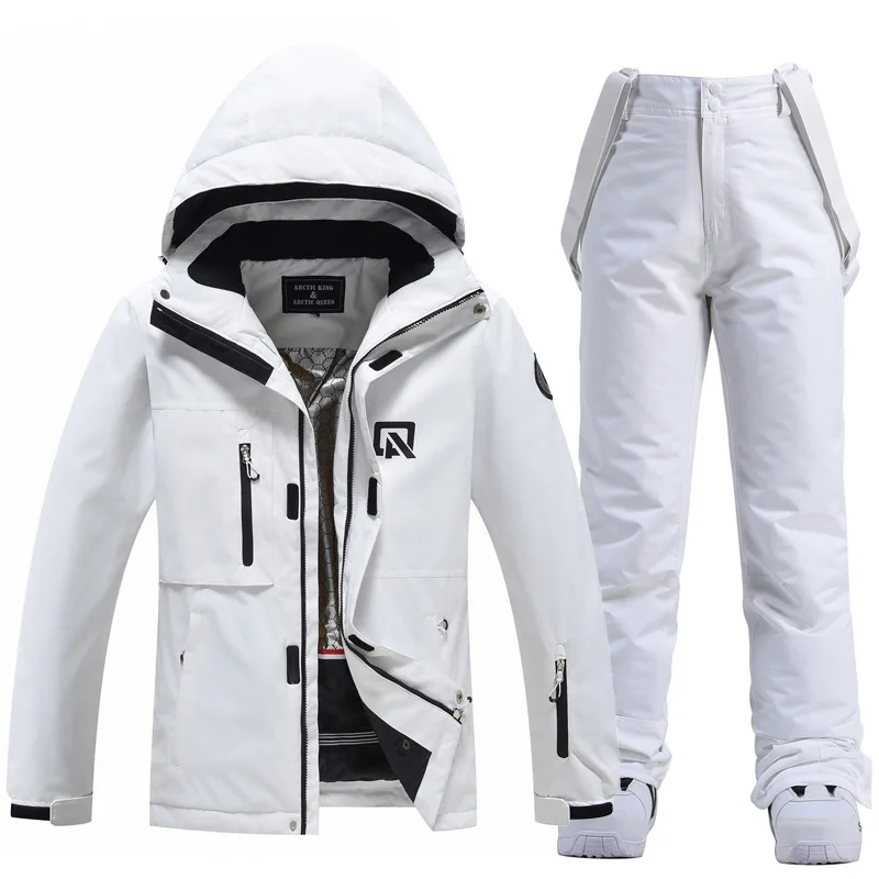 2023 New Warm Waterproof Ski Suit Wear for Men Women Windproof Snow Costumes Snowboarding Clothing Ski Sets Winter Jackets Pants