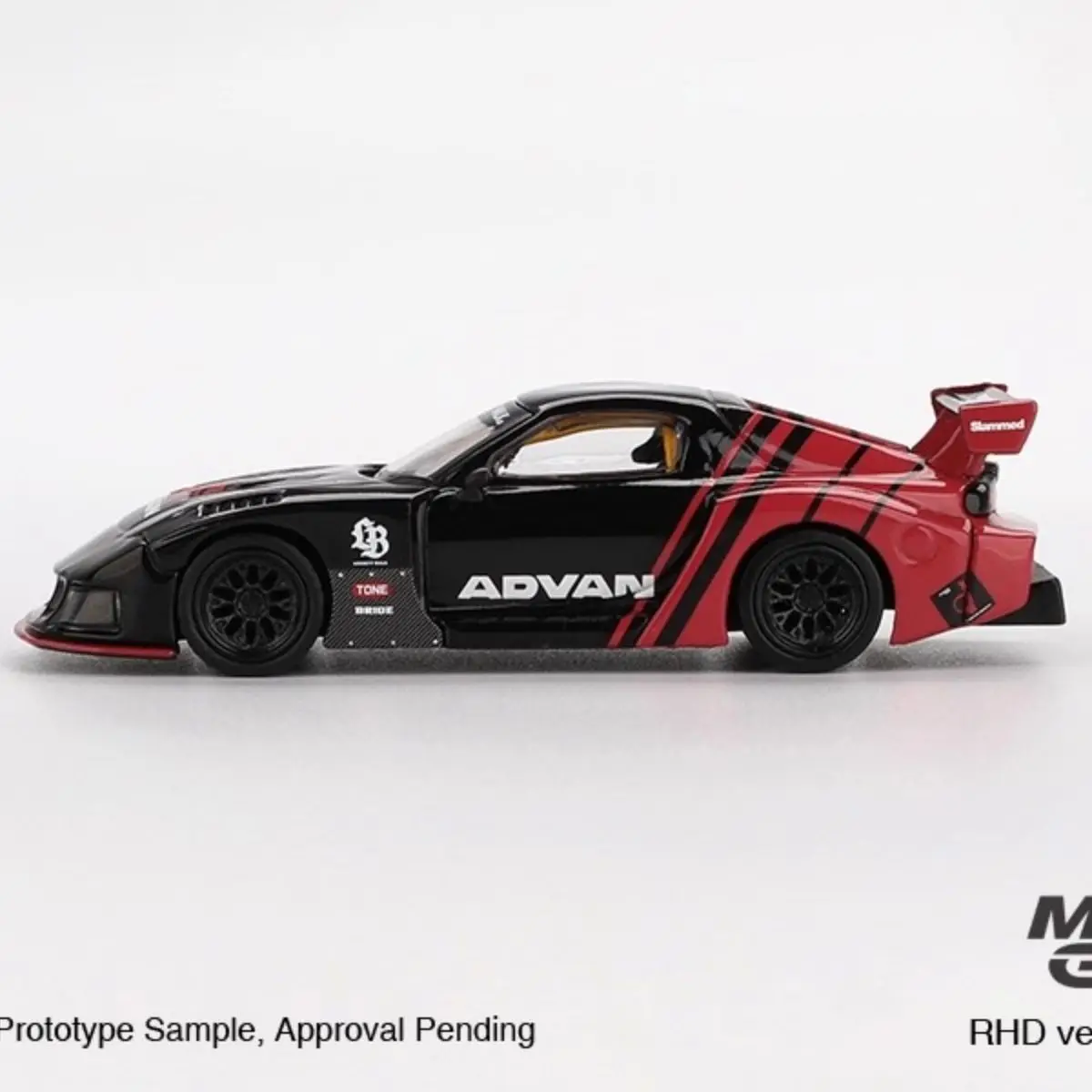 MINIGT TSM 1:64 Giftable 983 Mazda Souvenir ADVAN Diecast نموذج سيارة