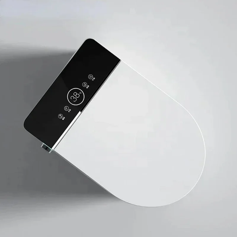 new design concealed tanks elongated black toilet ligent automatic wc toilets
