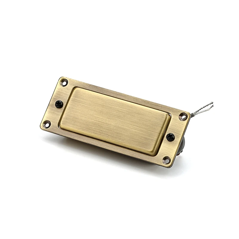 

Sealed Mini Humbucker Double Coil Pickup For Electric Guitar Bronze Vintage Bronze Small LP Style Pickup With 2-Core