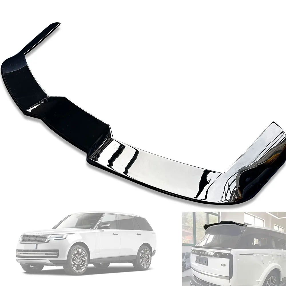 

For Land Rover Range Rover L461 VOGUE 2023 High Quality ABS Rear Roof Spoiler Glossy Black Body Kit