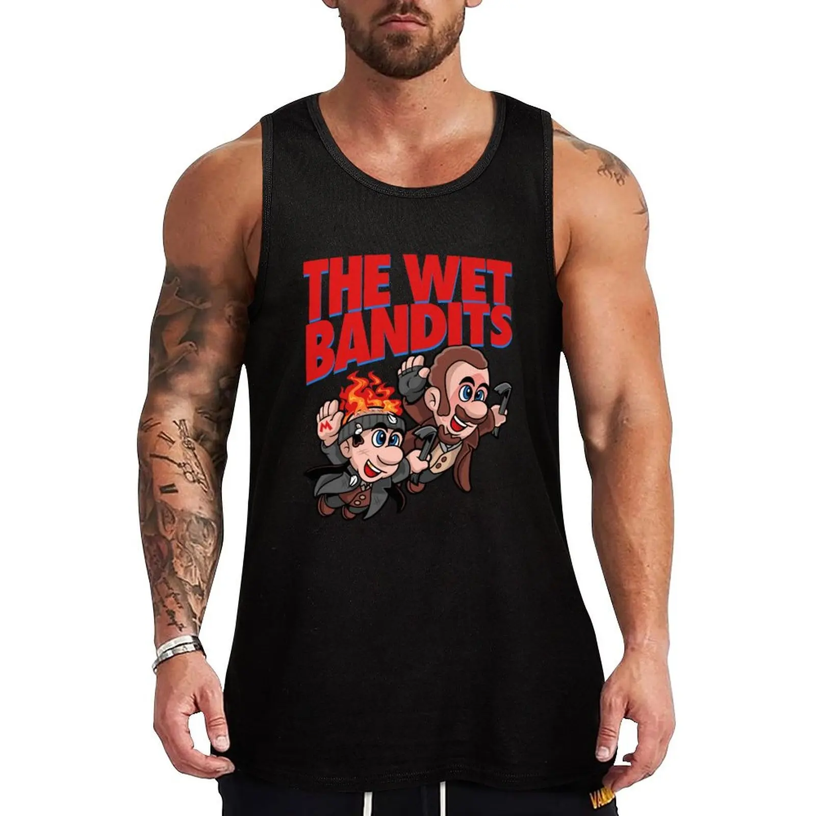 

Super Wet Bandits Tank Top Vests Men's clothes Men's summer clothes 2025
