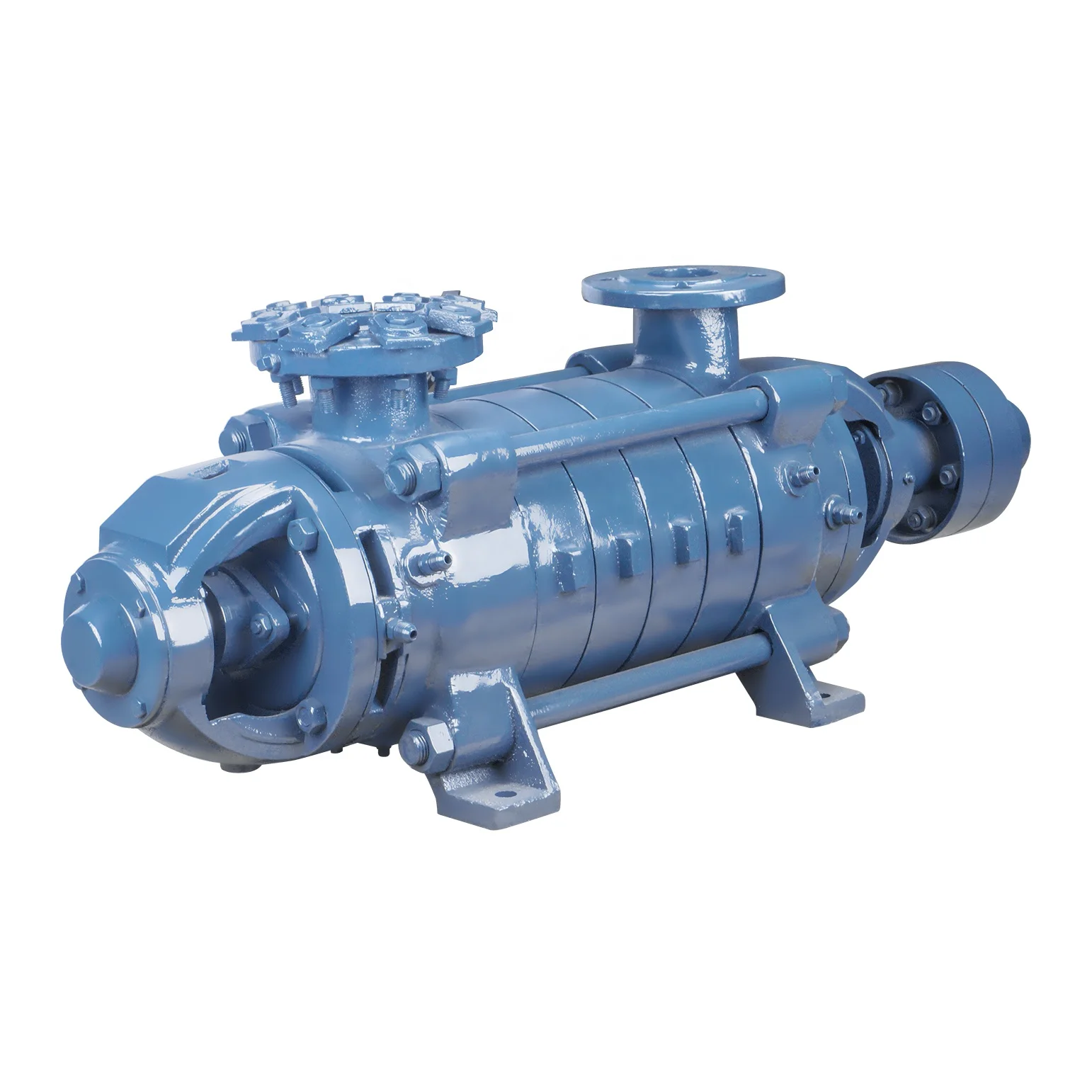 

High Pressure Electric Water Pump Horizontal Multistage Centrifugal Pump with Cast Iron & Stainless Steel Material