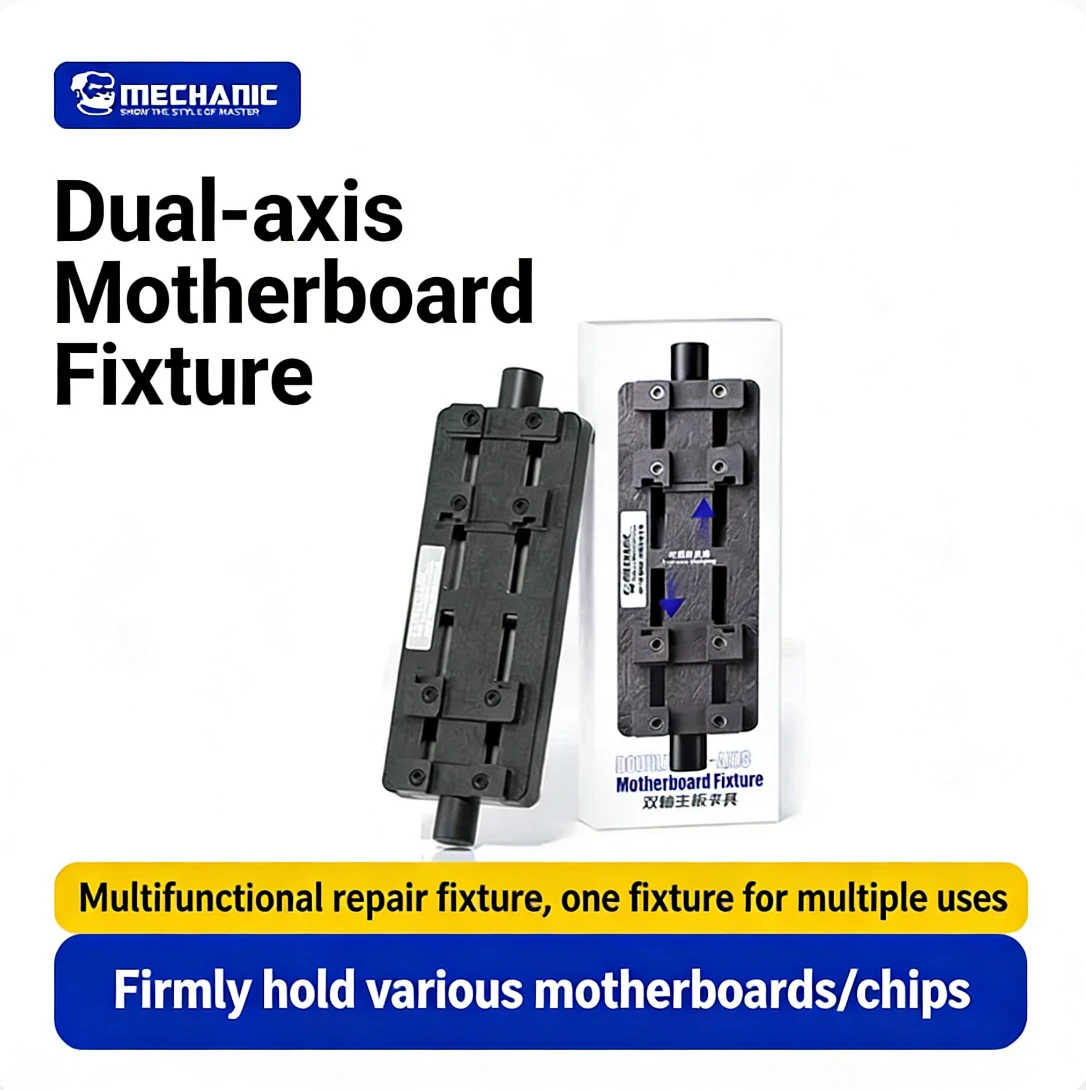 

MECHANIC Ori Air Dual-Axis Motherboard Fixture Desoldering Degumming Heat-Resistant Repair Tool for PCB Electronics Maintenance