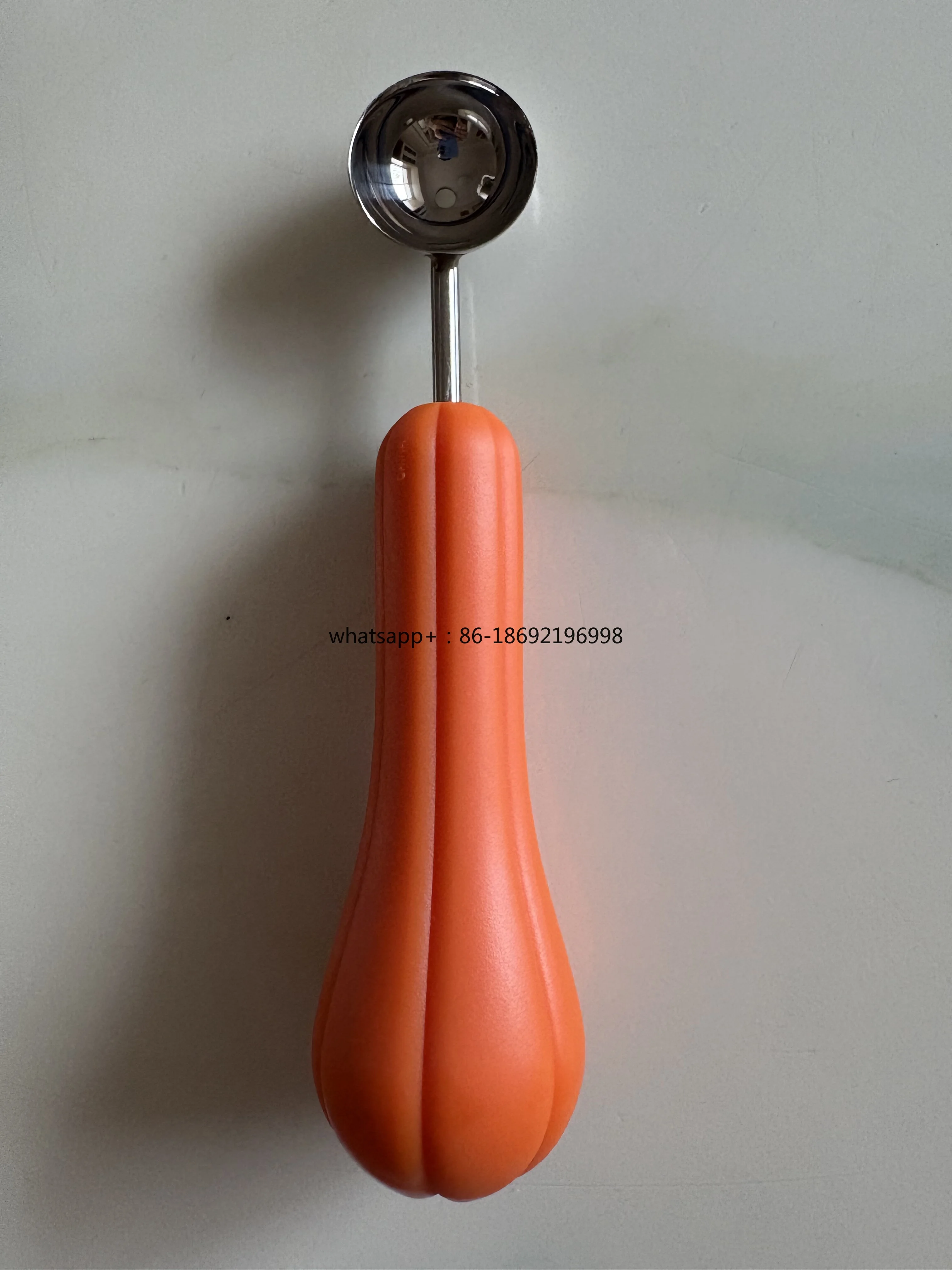 Pumpkin Shaping Ball Spoon Stainless Steel Fruit Watermelon Cantaloupe Ball Spoon Salad Shaping Spoon