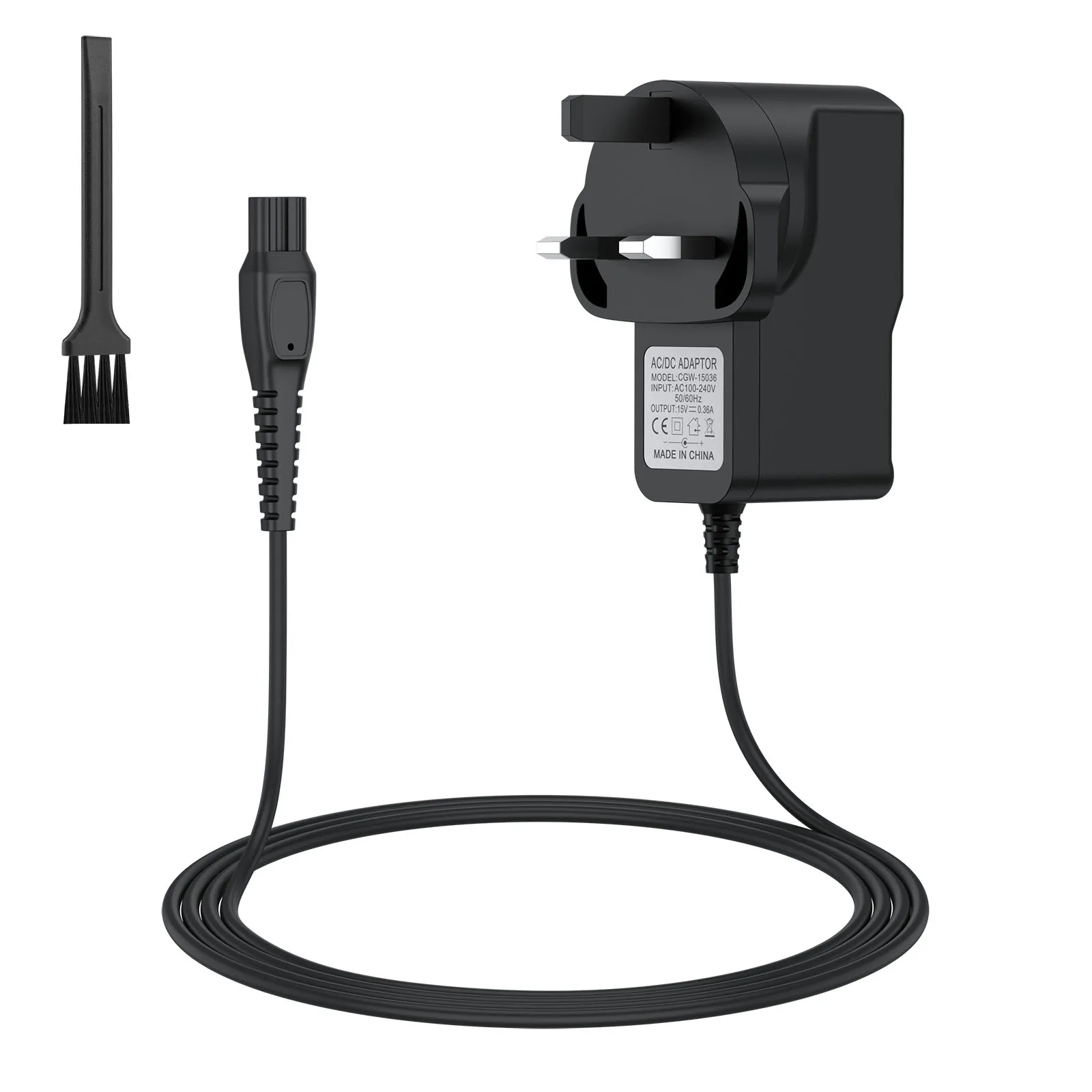 15V UK EU US Shaver Charger Cord For Philips Series 3000 7000 9000 5000/OneBlade Pro/S6680 MG7791 MG3750 MG7750 S9311 power cord - view 2