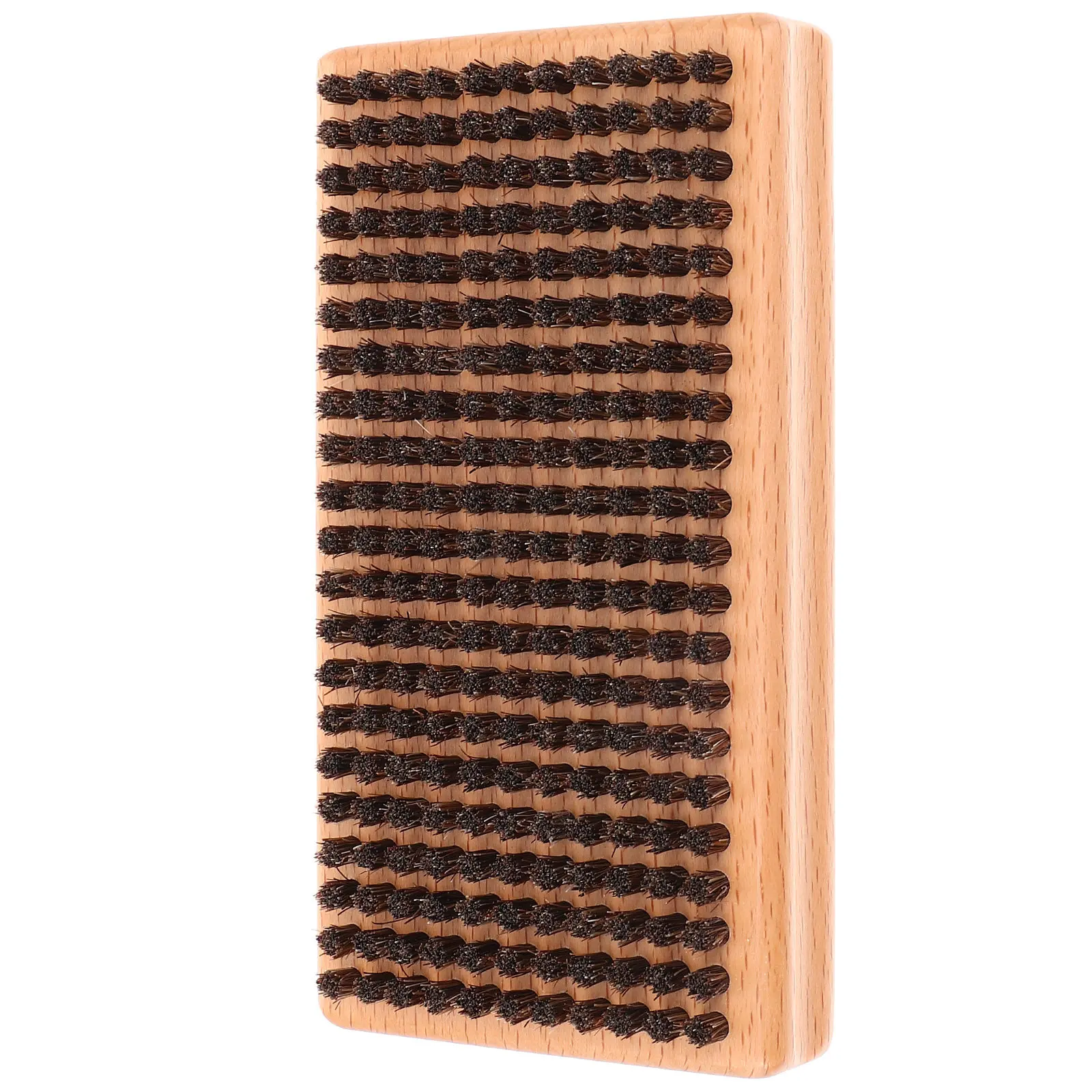 Ski Wax Removing Brush Wooden Handle Bristles Clean Skateboard Sliding Plate Efficiently Portable Small Size Space Saving