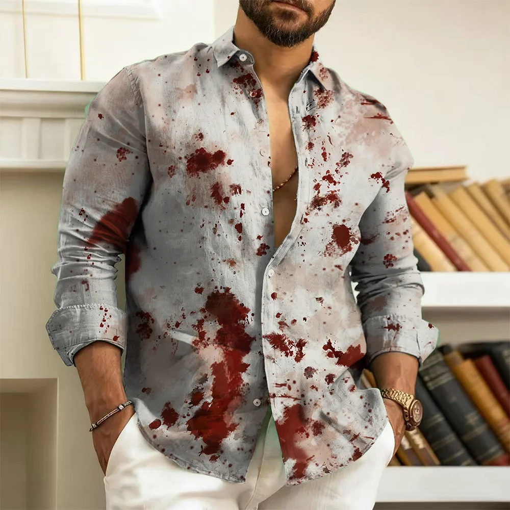 

Мужская рубашка больших размеров S-9xl: Modernity с цветочным принтом — облегающий крой (большой и высокий), мягкая дышащая ткань, с принтами Subtle Bloom,