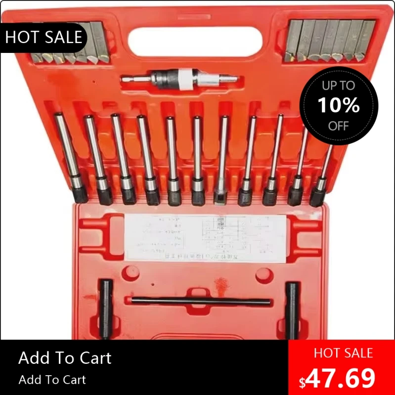 

08170 Диаметр 22-63 мм. Инструменты для обработки седел клапанов: универсальные фрезы для сверления, инструменты для ремонта клапанов Y