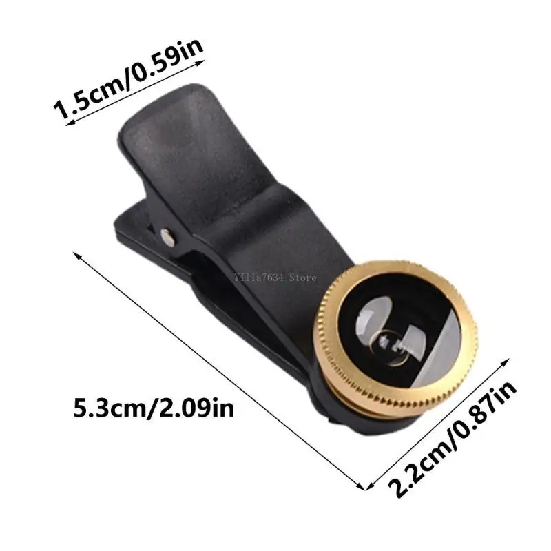 Ống kính kẹp cho hầu hết các ống kính macro góc rộng góc điện thoại trên ống kính động