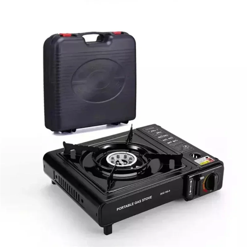 

Outdoor portable gas gas stove camping mountaineering vehicle dual gas stove professional field survival kitchenware