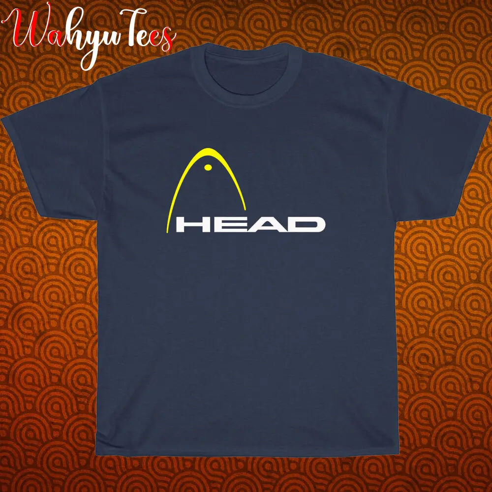 New Shirt Head Logo Black/Navy/Grey T-Shirt Size S-5XL