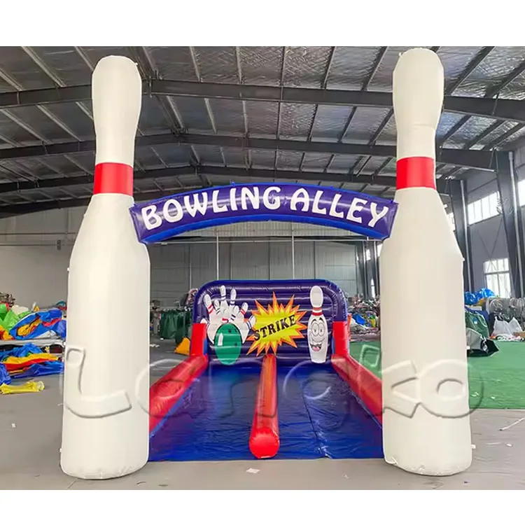 インフレータブルボウリングインタラクティブカーニバルシューティングゲーム販売中