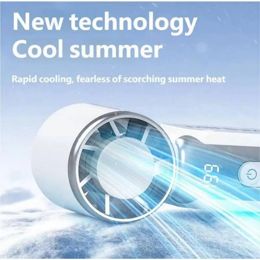 Mini Handheld Fan 3600mAh High-Speed Portable Turbo Pocket Fan for Outdoor Travel