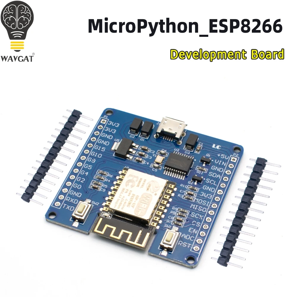 MicroPython maker programming ESP8266 development board the MicroPython development board automatically writes