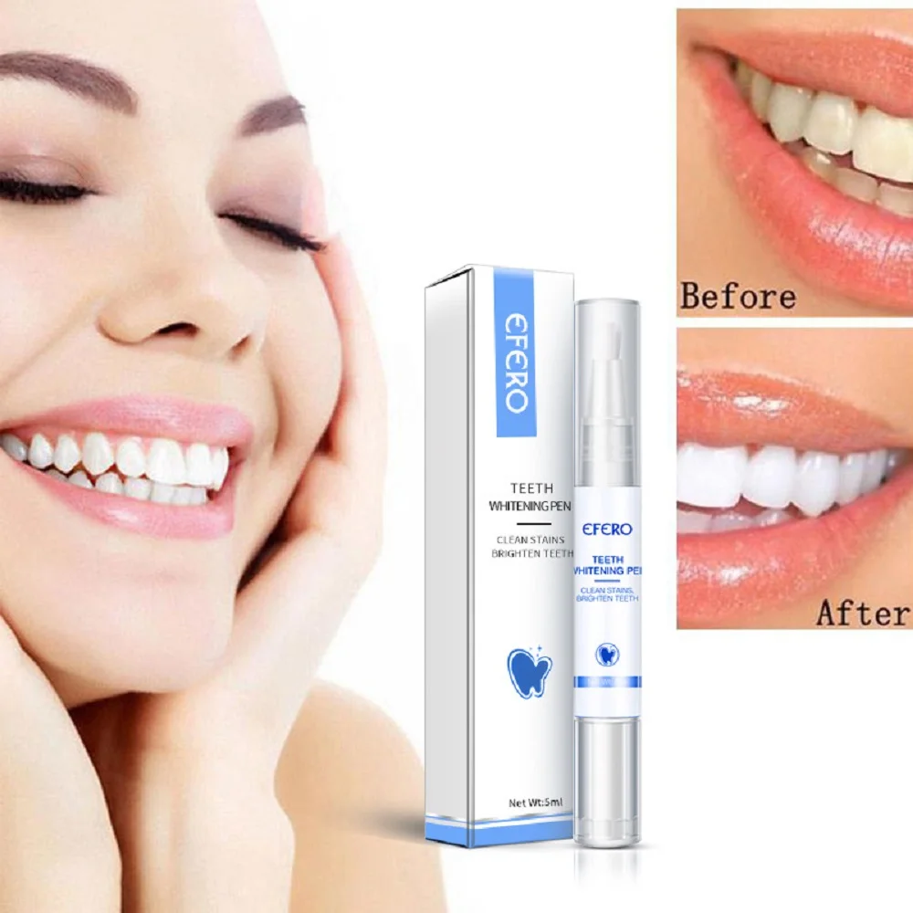 

Teeth Whitening Pen Tooth Gel Tooth Brightening Essence Whitener Bleach Remove Stains Oral Hygiene Care Teeth Cleaning Product